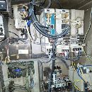 马扎克QTN200数控车床，8寸卡盘，8工位刀塔，链条排屑.