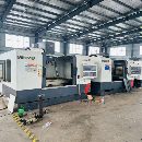 两线一硬850加工中心，台湾新代系统，24把圆盘刀臂刀.